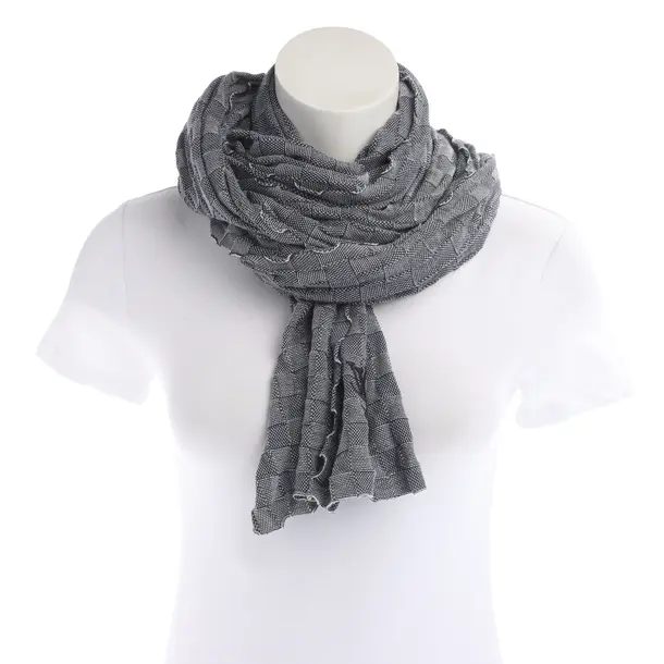 Schal in Grau, Baumwolle, Louis Vuitton