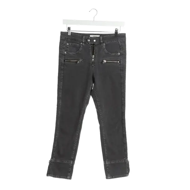 Straight Fit Jeans in Gray, Cotton, Isabel Marant Étoile