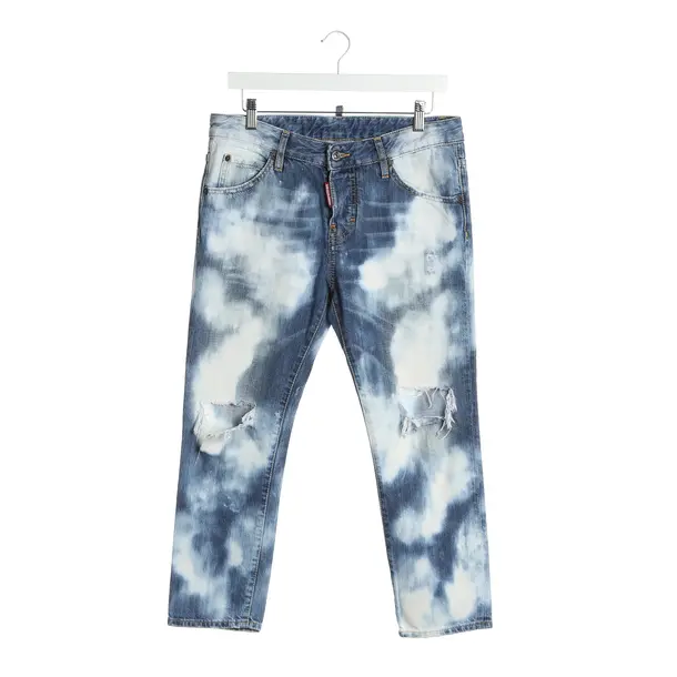 Jeans Straight Fit in Blau, Baumwolle, Dsquared