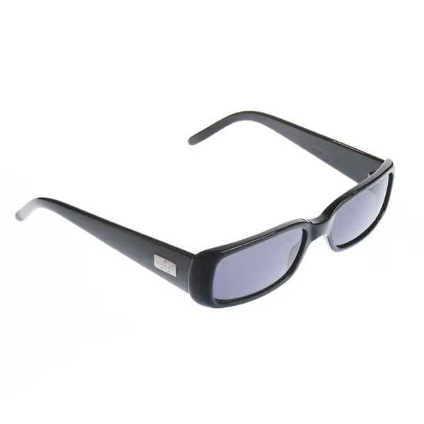 Sonnenbrille in Schwarz, Kunststoff, Gucci
