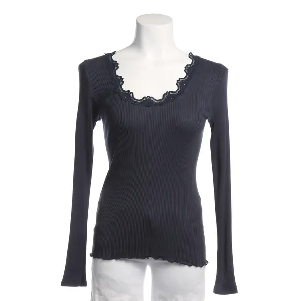 Long Sleeve Shirt in Blue, Silk, Rosemunde