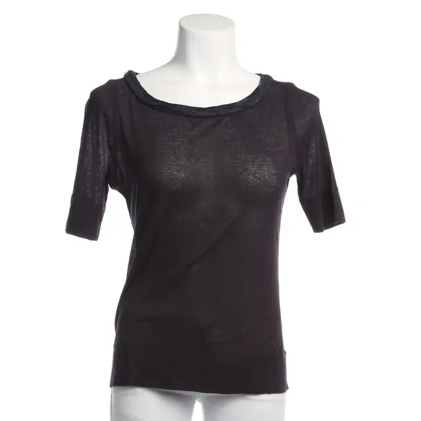 Shirt in Blau, Baumwolle, Tory Burch