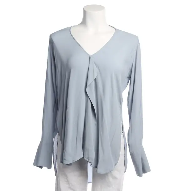 Bluse in Blau, Viskose, Dondup