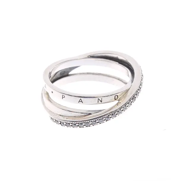 Ring in Metallic, 925 Sterling Silver, Pandora