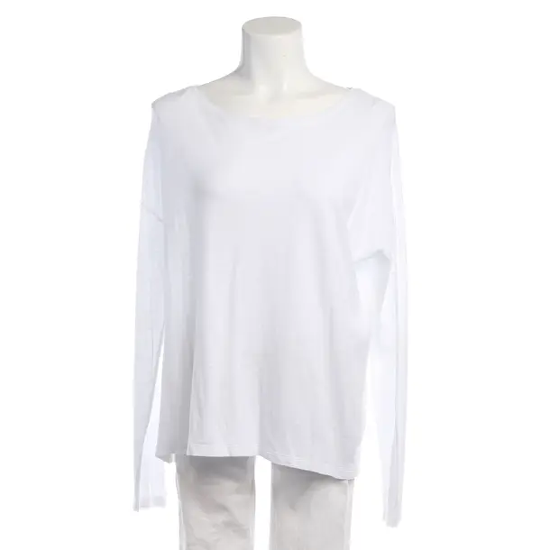 Longsleeve in Weiß, Baumwolle, Juvia