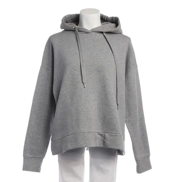 Hoodie in Gray, Cotton, Closed