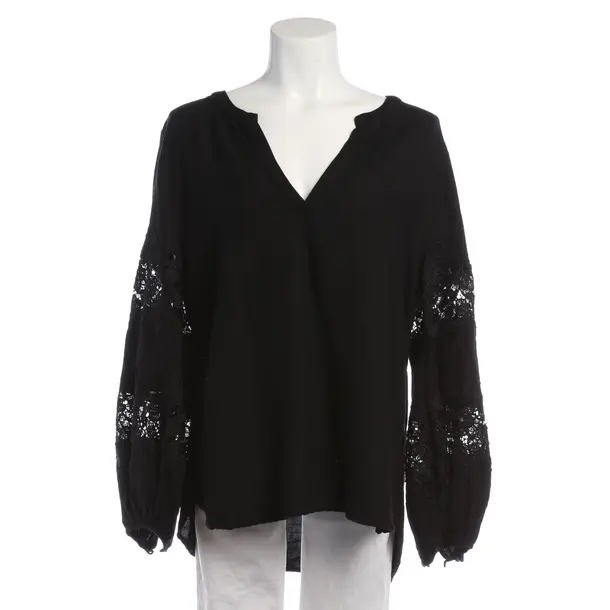 Bluse in Schwarz, Leinen, Jadicted