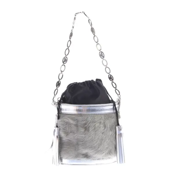 Evening Bag in Gray, Leather, Emporio Armani