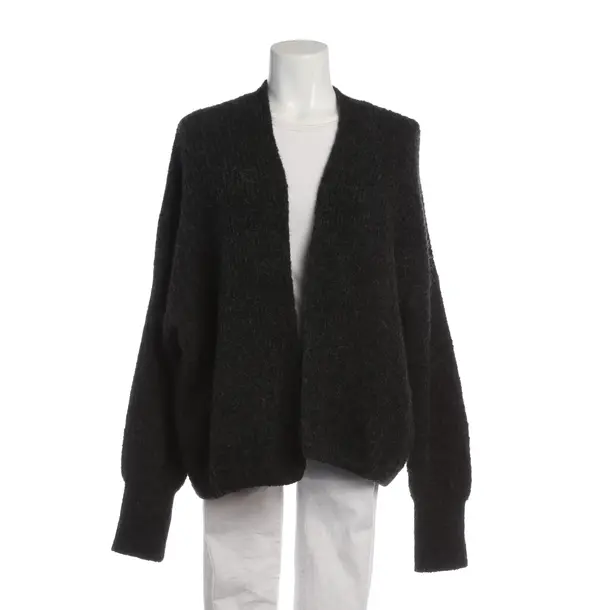 Strickjacke in Grau, Polyacryl, American Vintage