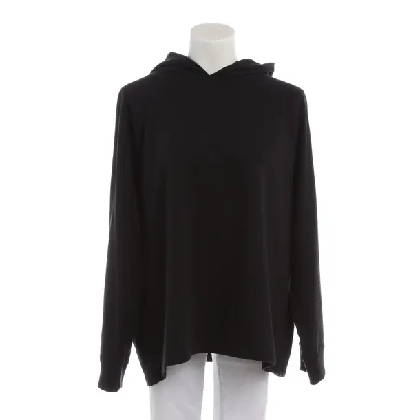 Hoodie in Schwarz, Baumwolle, Juvia