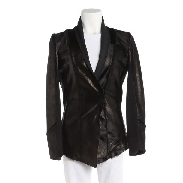 Blazer, in Schwarz, Leder, 10Sei0Otto