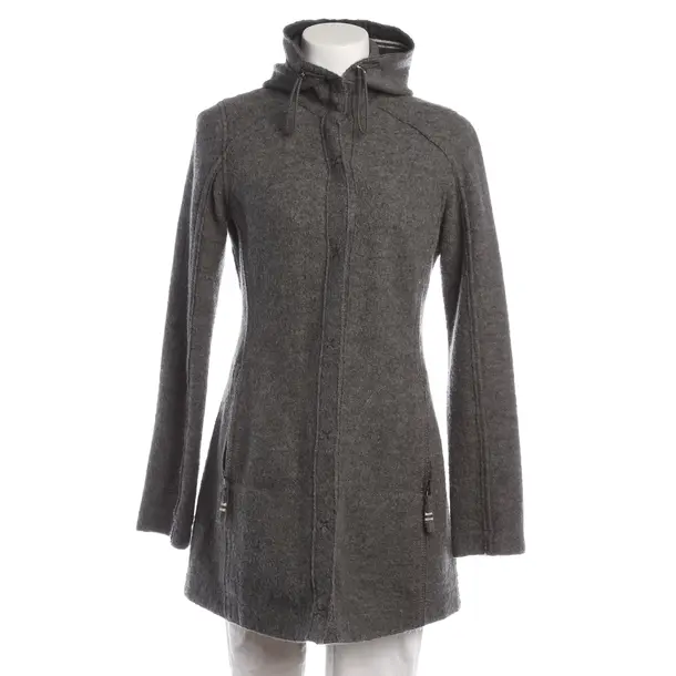 Mid-Season Coat in Gray, Wool, Marc O'Polo