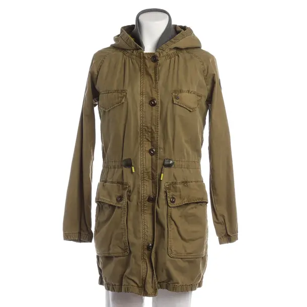 Mid-Season Jacket in Green, Cotton, Marc O'Polo