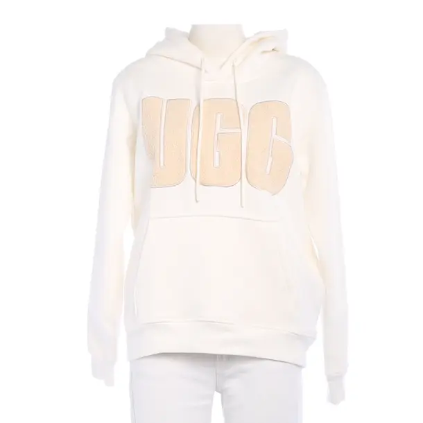 Hoodie in White, Cotton, UGG Australia