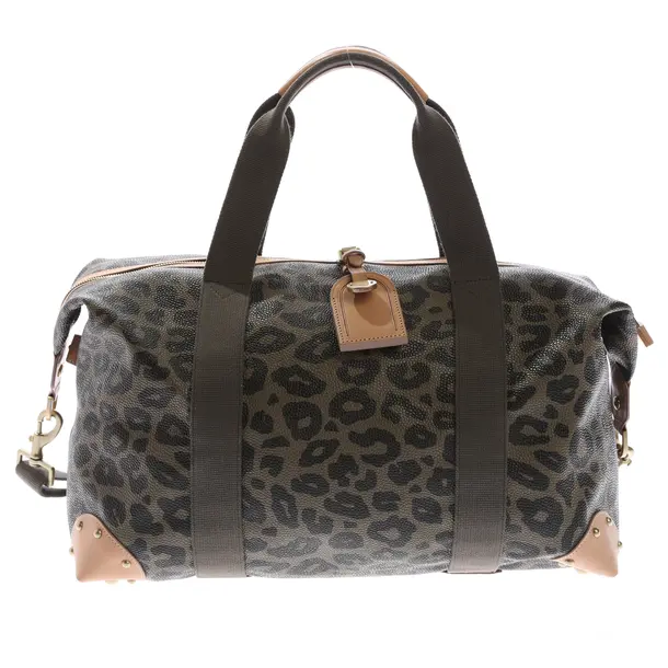 Reisetasche in Grau, Polyvinyl, Mulberry