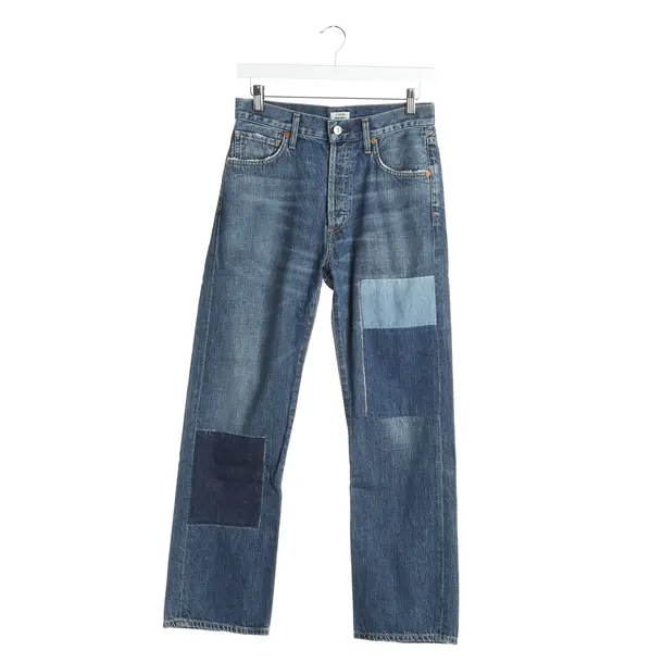 Straight Fit Jeans in Blue, Cotton, Citizens of Humanity