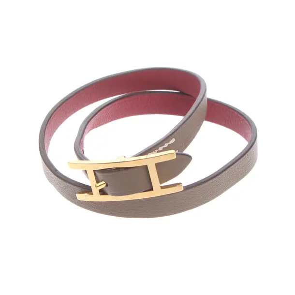 Armband in Braun, Leder, Hermès