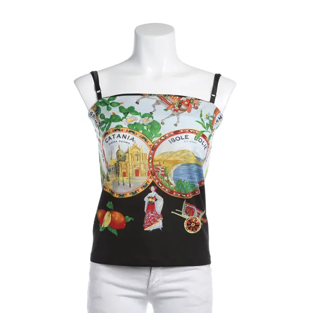 Top in Mehrfarbig, Polyester, Dolce & Gabbana
