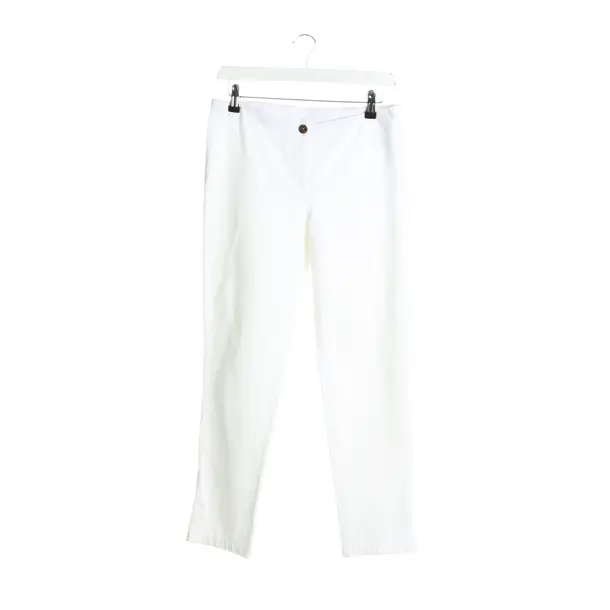 Pants in White, Cotton, Marc Cain
