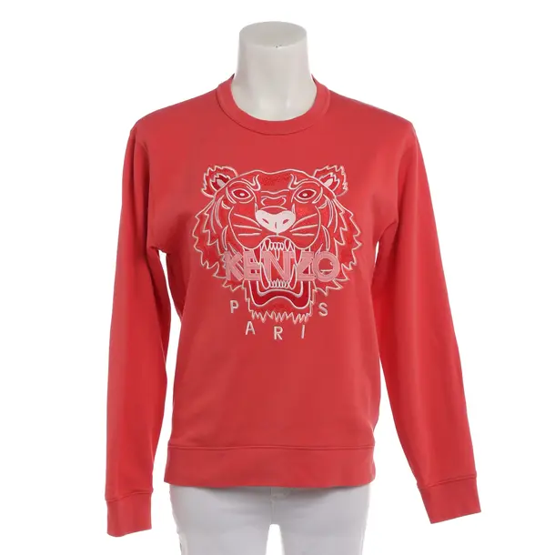 Sweatshirt in Rot, Baumwolle, Kenzo