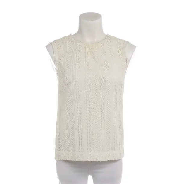 Top in Weiß, Polyester, J.CREW