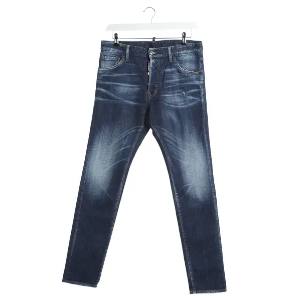 Jeans Straight Fit in Blau, Baumwolle, Dsquared