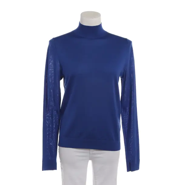 Wool Jumper in Blue, Wool, Hugo Boss
