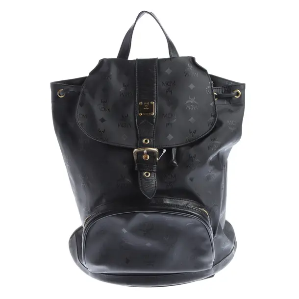 Rucksack in Schwarz, Polyamid, MCM