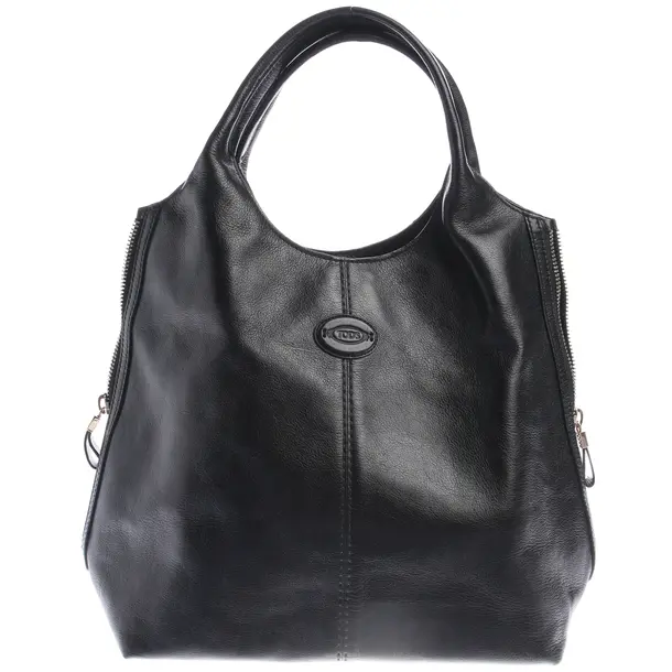 Handtasche in Schwarz, Leder, Tod´s