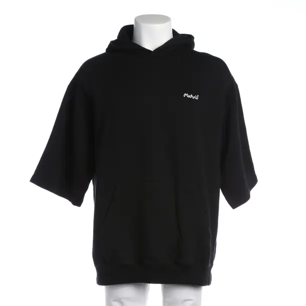 Hoodie in Schwarz, Baumwolle, Marni
