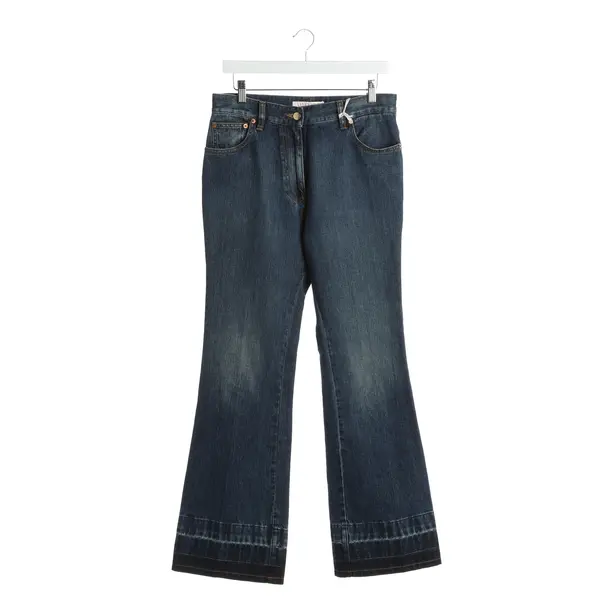 Straight Fit Jeans in Blue, Cotton, Valentino