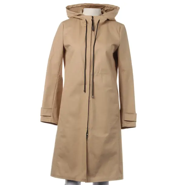 Mid-Season Coat in Brown, Cotton, Strenesse