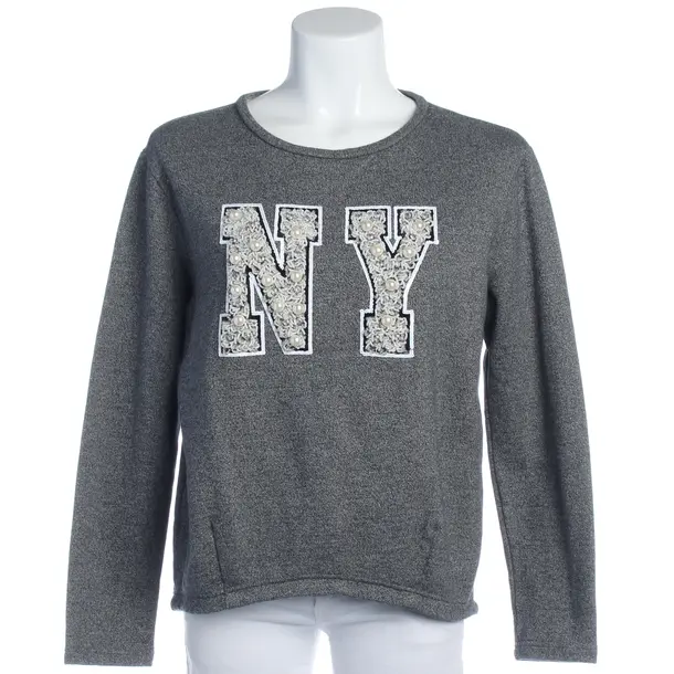 Sweatshirt in Gray, Cotton, Steffen Schraut