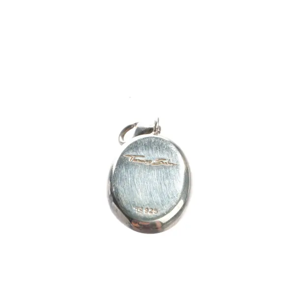 Anhänger in Schwarz, 925er Sterling Silber, Thomas Sabo