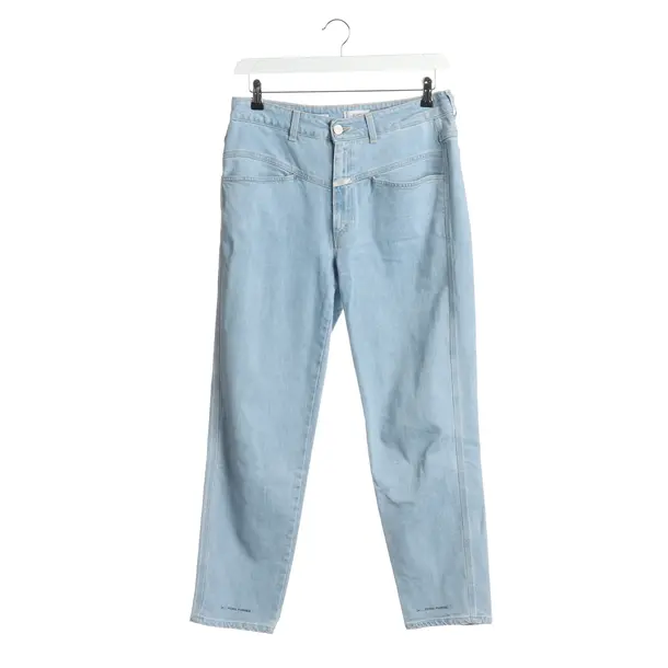 Jeans Straight Fit in Blau, Baumwolle, Closed