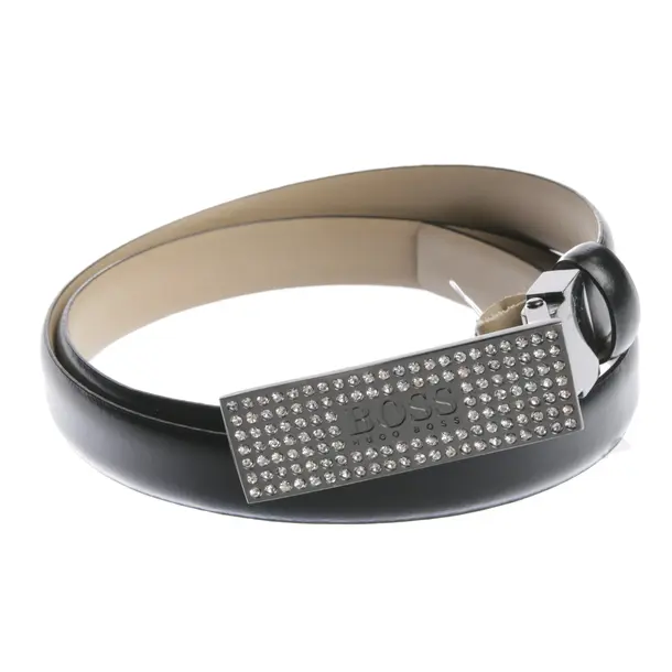 Belt in Black, Leather, Hugo Boss