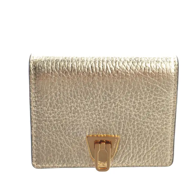 Wallet on Chain in Metallic, Leder, Coccinelle