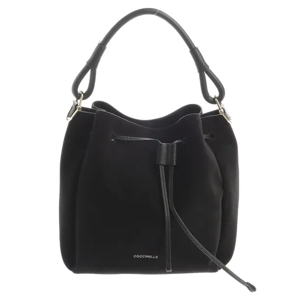 Schultertasche in Schwarz, Leder, Coccinelle