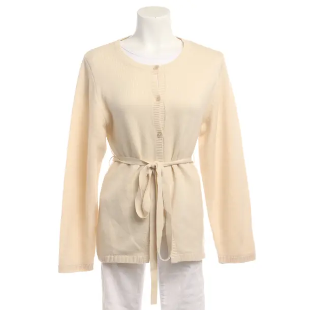Strickjacke in Weiß, Kaschmir, Totême