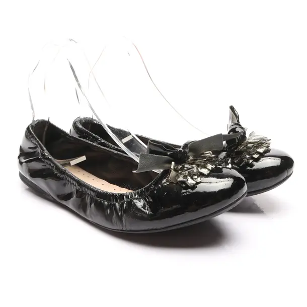 Ballerinas in Schwarz, , Miu Miu