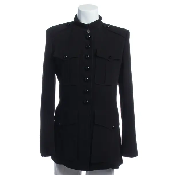 Summer Coat in Black, Acetate, Strenesse