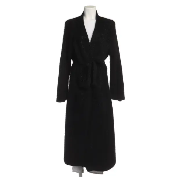 Cardigan in Black, Polyamide, Roberto Collina