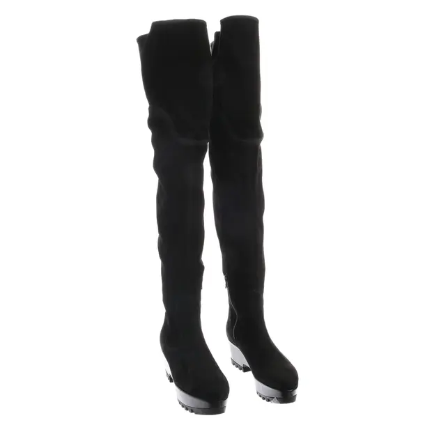 Over-The-Knee Boots in Black, , Truman´s