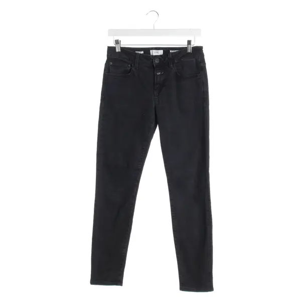 Jeans Slim Fit in Schwarz, Baumwolle, Closed