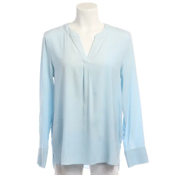 Bluse in Blau, Seide, Herzensangelegenheit