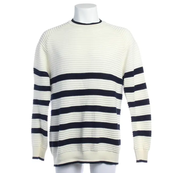 Jumper in White, Cotton, Emporio Armani