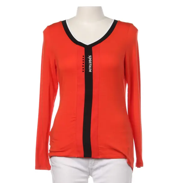 Longsleeve in Rot, Baumwolle, Sportalm