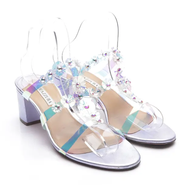 Heeled Sandals in Purple, , Aquazzura