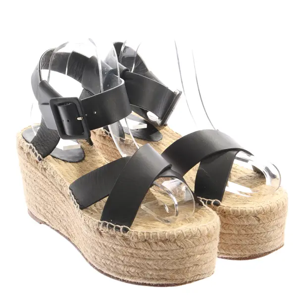 Wedges in Black, , Céline