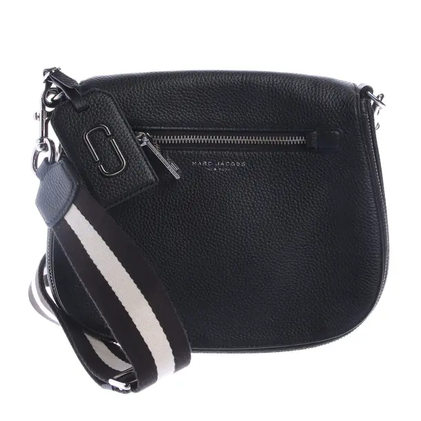 Schultertasche in Schwarz, Leder, Marc Jacobs